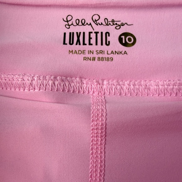 Lilly Pulitzer Luxletic Antibes Pink Skort New with tags - Picture 6 of 8